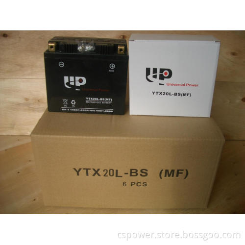 Maintenance Free Lead-Acid Motorcycle Battery